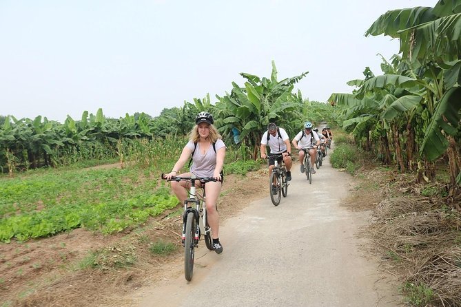 Bicycle Trip Hanoi Red River Island Half Day
